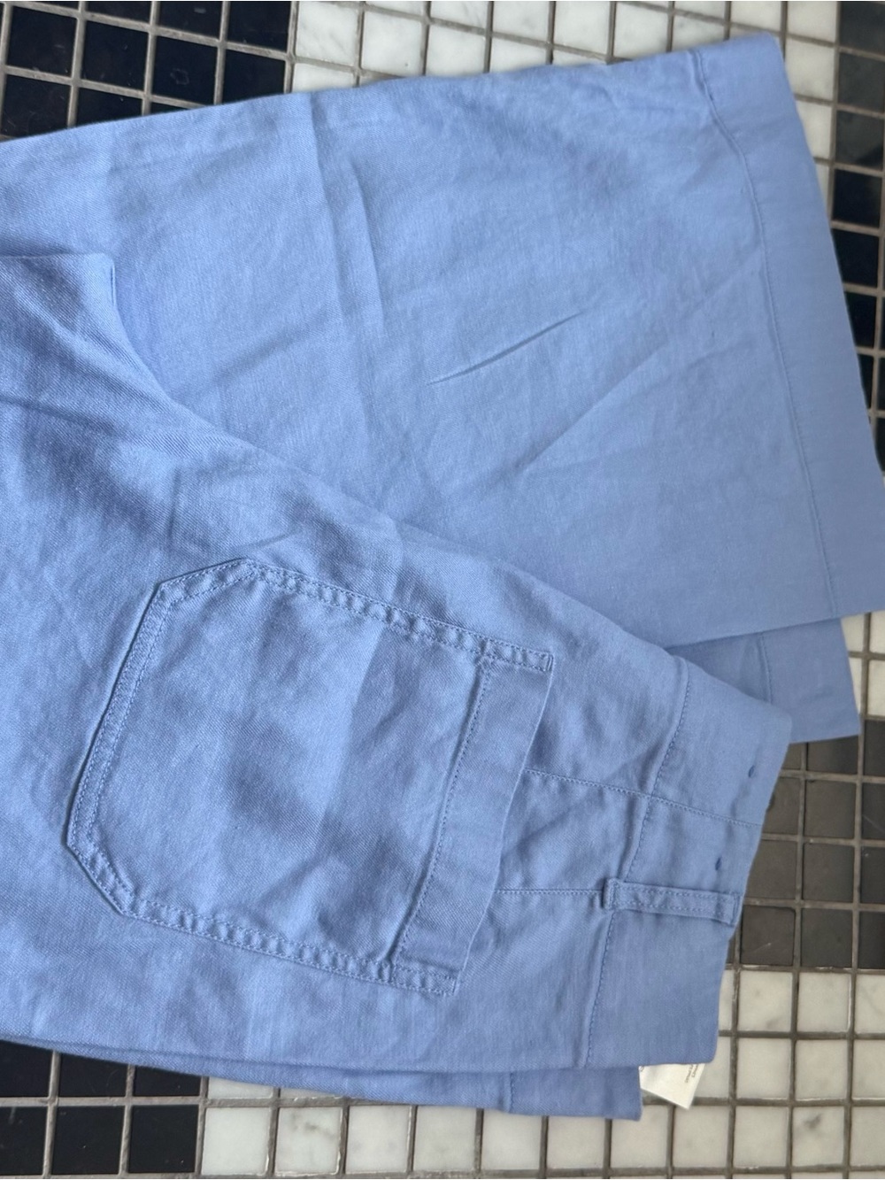 Maeve Colette  Wide-Leg Croped linen Pants - Picture 3 of 6